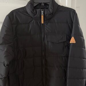 Gerry Weber Men's Dark Puffer Jacket with Chest Pocket
